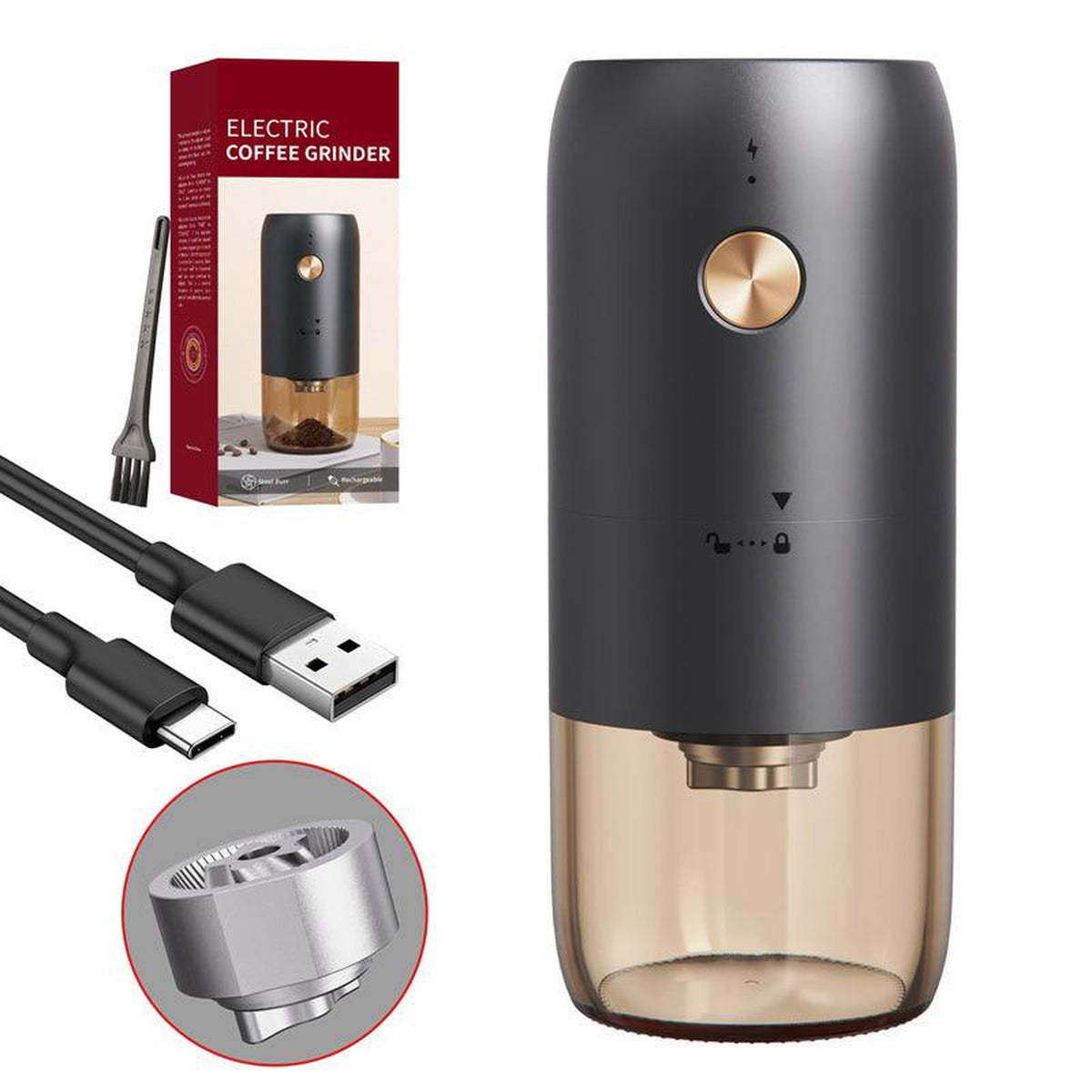 CLITON KMDJ-2C Electric Coffee Grinder
