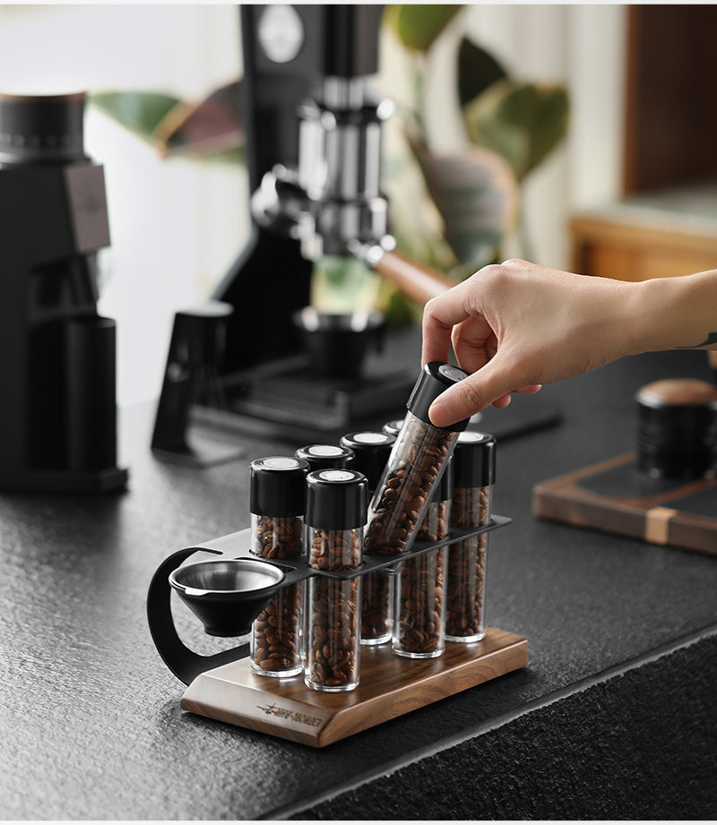 MHW-3BOMBER C5152 coffee tube lifted from its storage rack