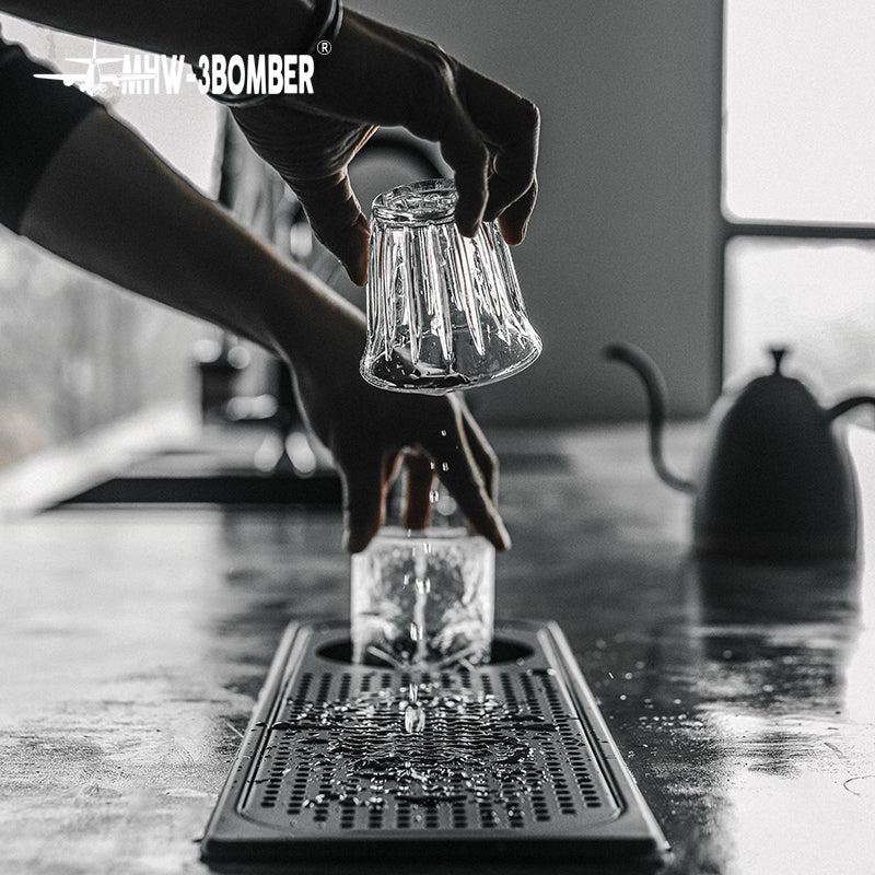 MHW-3BOMBER CW5421L glass rinsing sequence; other equipment, vessels and other size shown are not included in the selected SKU