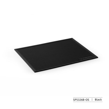 MHW-3BOMBER SP5326B black ribbed dish drying pad
