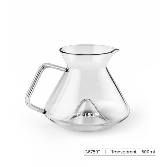 MHW-3BOMBER G6789T clear 600 ml Hill coffee server
