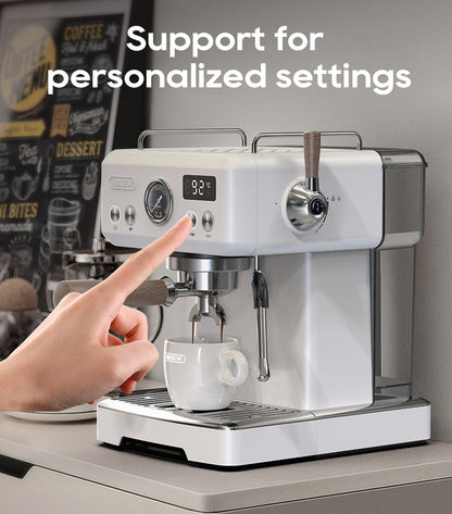 HiBREW H10Plus front brewing controls in use