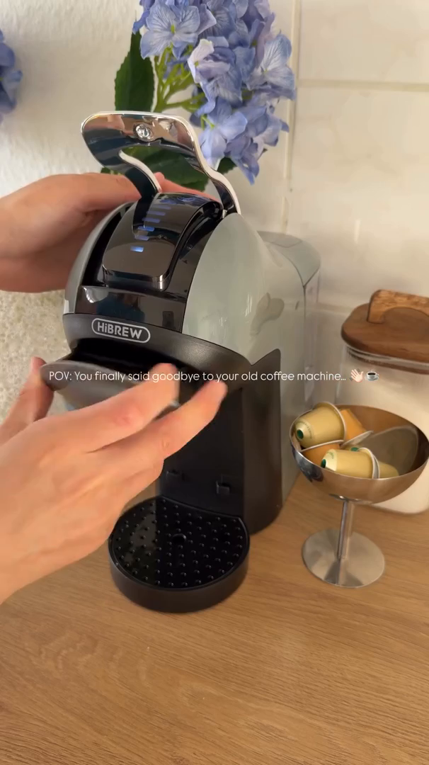 HiBREW H17 — Fitting the coffee adapter