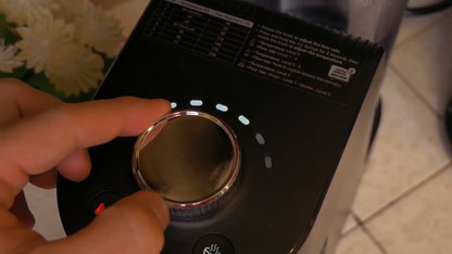 HiBREW H3C — Rotary volume and temperature controls