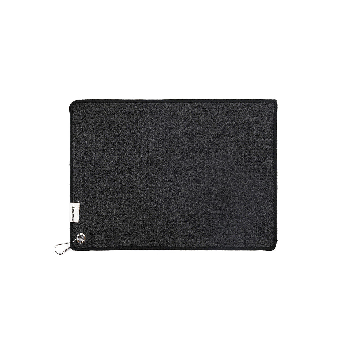 MHW-3BOMBER CT5304B black hangable towel, listed 35 by 25 cm