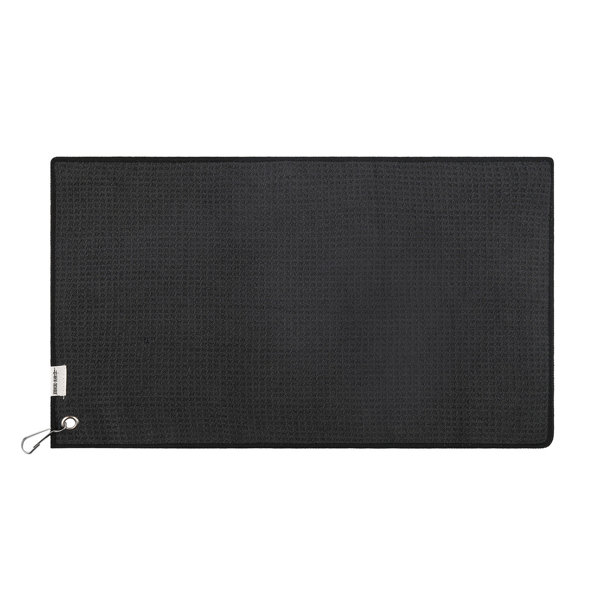 MHW-3BOMBER CT5306B black hangable towel, listed 30 by 50 cm