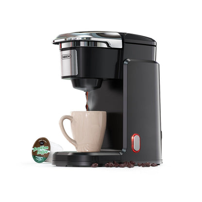 HiBREW 507 – side view brewing into a mug