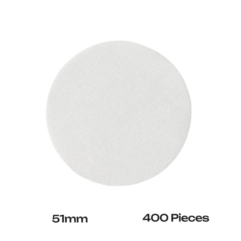 HiBREW 51 mm espresso filter papers, 400 pieces