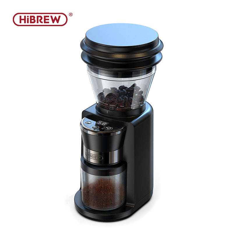 HiBREW G3 electric coffee grinder front view
