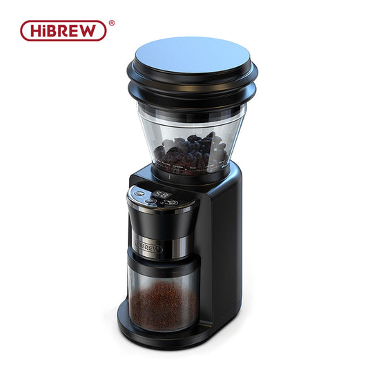 HiBREW G3 electric coffee grinder front view