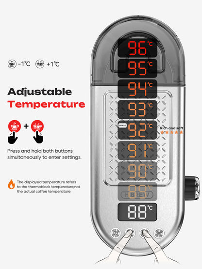HiBREW H10B Lite top controls