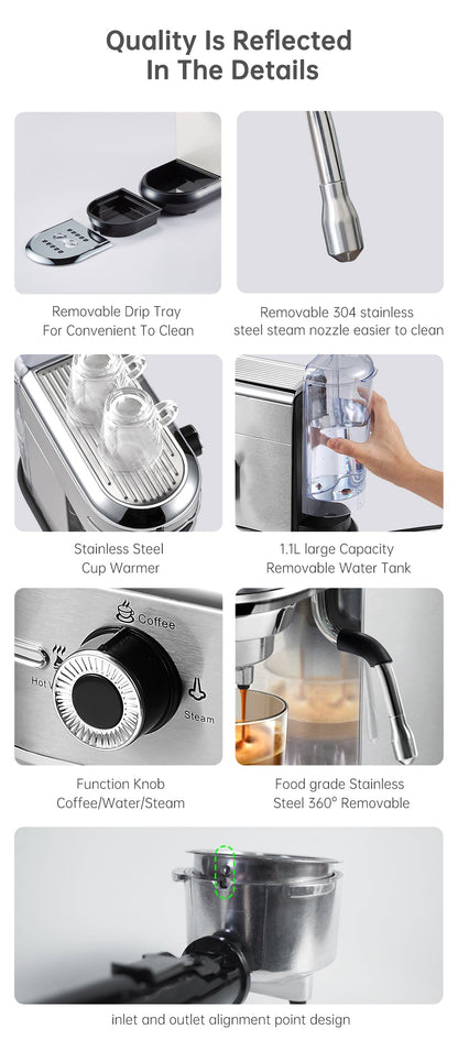 HiBREW H11 removable components