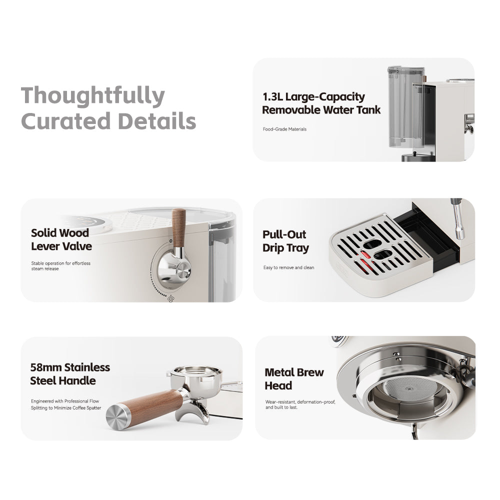 HiBREW H13 removable water tank and drip tray