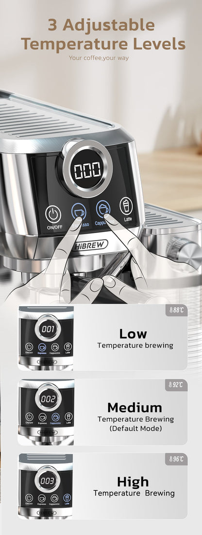 HiBREW H13A temperature controls