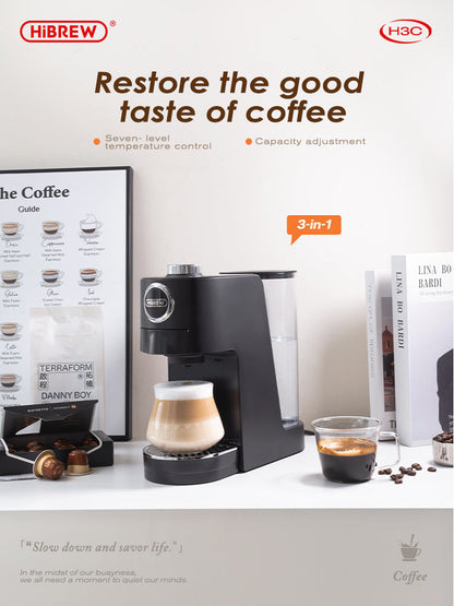 HiBREW H3C – machine on coffee counter