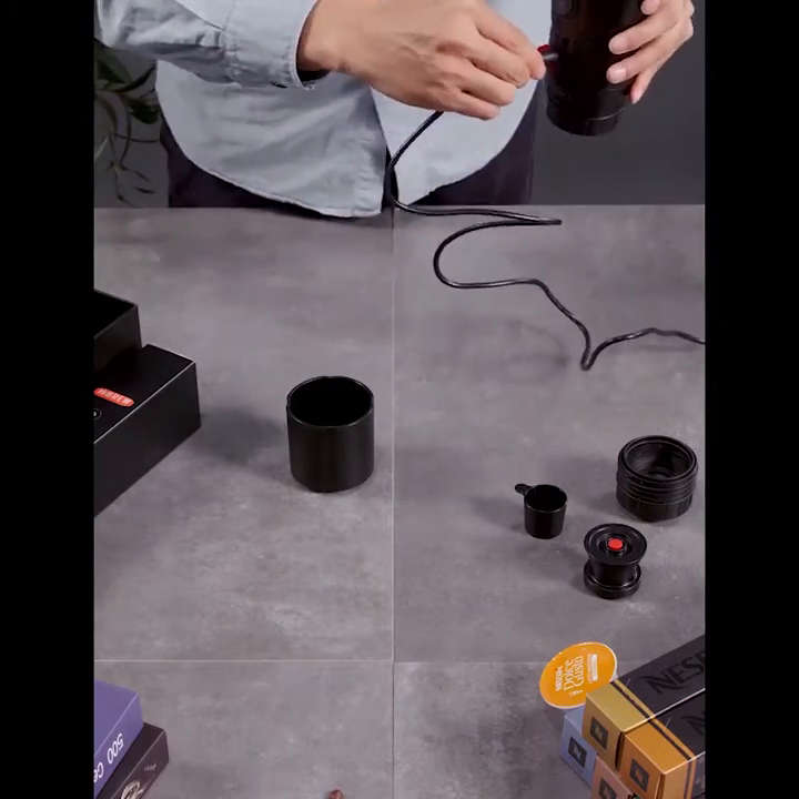 HiBREW H4 connecting the external power lead