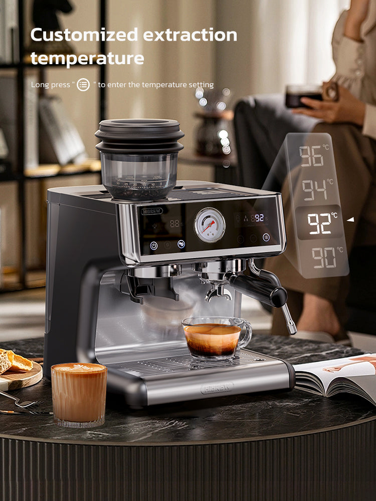 HiBREW H7A on a coffee counter