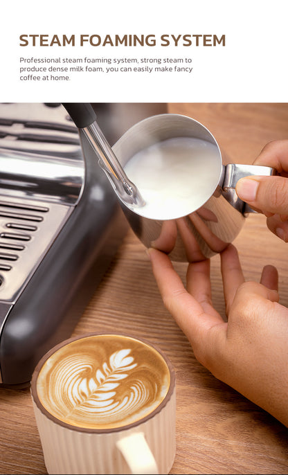 HiBREW H7A preparing milk