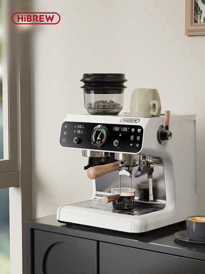 HiBREW H7B on a coffee counter