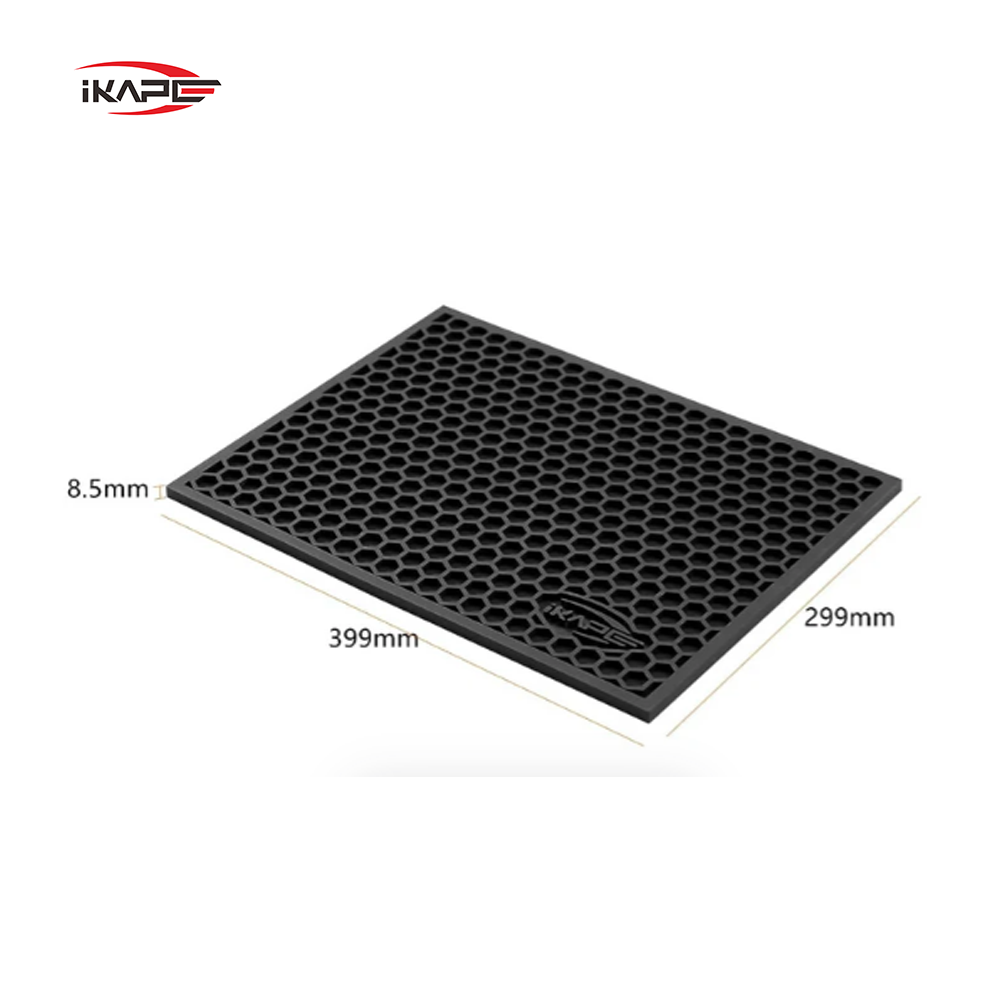 IKAPE drying mat manufacturer dimensional reference 399 by 299 by 8.5 mm; illustration, not a real-photo acceptance image