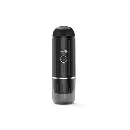 IKAPE V1 portable espresso maker, Black, manufacturer product view.