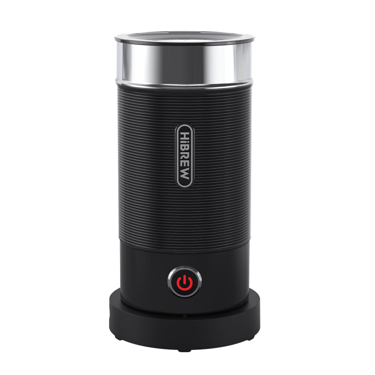 HiBREW M1A — Black M1A milk frother and base manufacturer product view