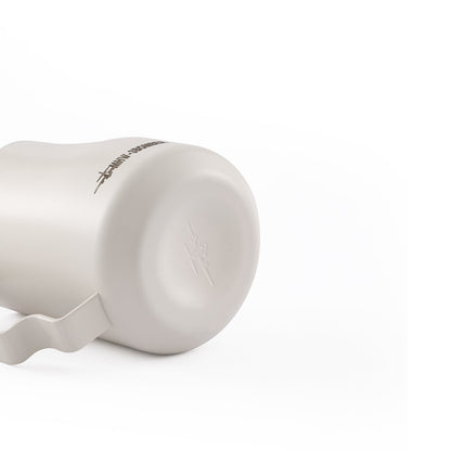 MHW-3BOMBER Turbo 450ml Off White milk pitcher, base detail