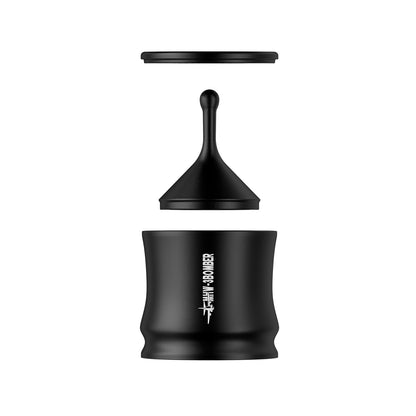 MHW-3BOMBER DR6937 black Radiance dosing tool, components separated