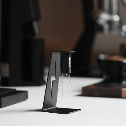 MHW-3BOMBER Lightning 2.0 head at its metal storage support