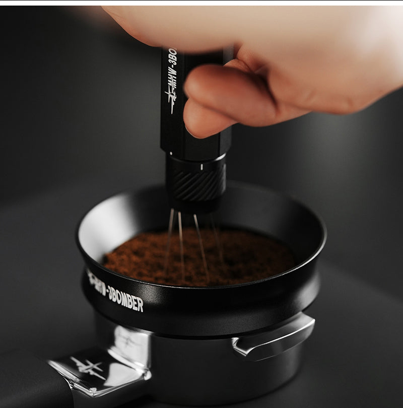 MHW-3BOMBER needle tool used through a dosing ring; needle tool not included