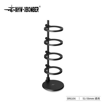 MHW-3BOMBER SR6106 magnetic storage stand Version A with circular supports