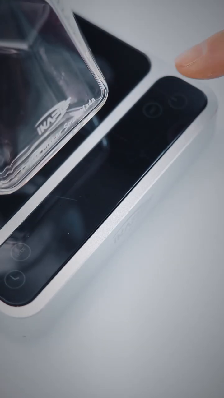 IKAPE V2 Pro silver touch controls close-up; separate brewing equipment is not included